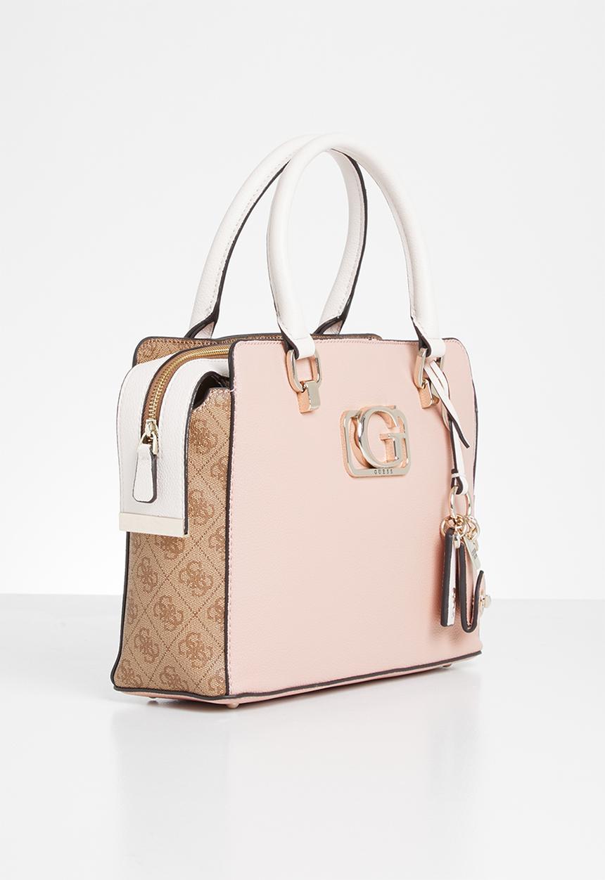 GUESS - Annarita girlfriend satchel - pink & brown