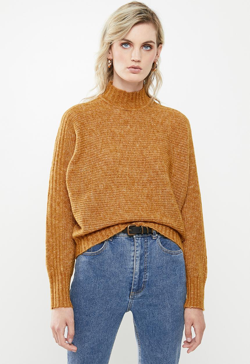 Vero Moda - Himalia batwing blouse - tan