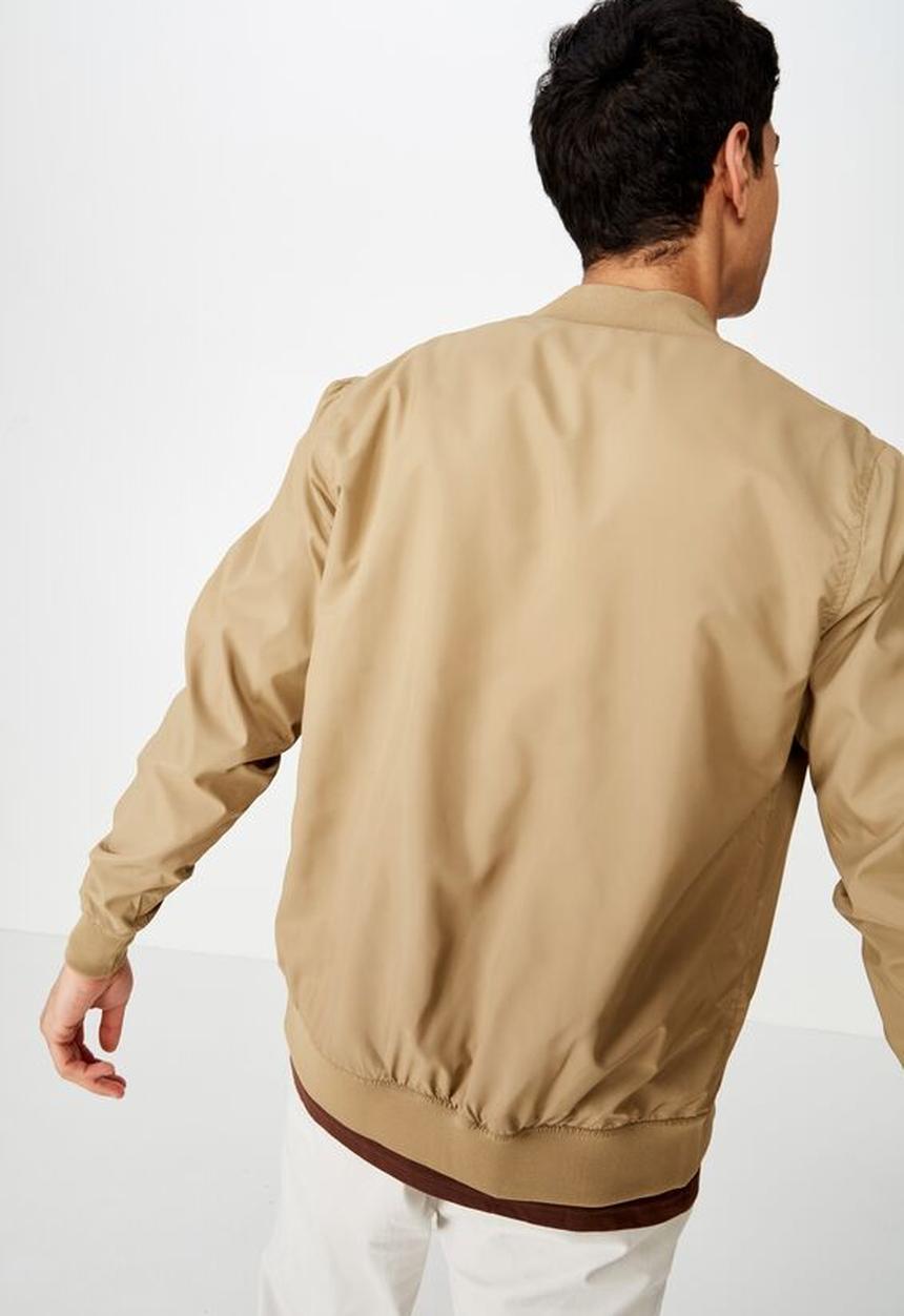 Cotton On - Resort bomber jacket - tan