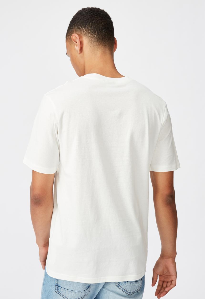 Cotton On - Note you art  T-bar T-shirt - white