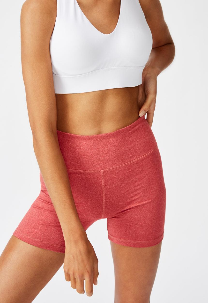Cotton On - Workout training crop - white