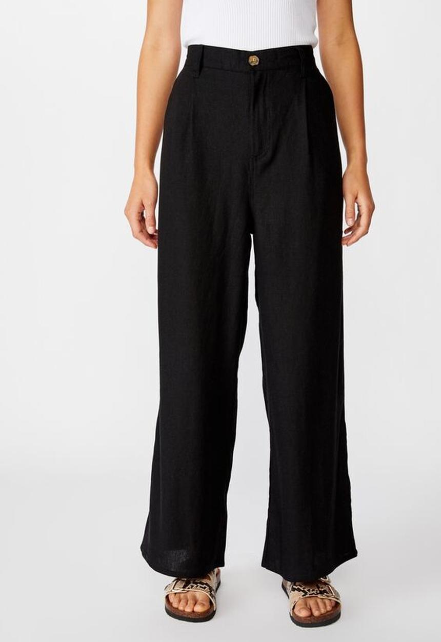 Cotton On - Naomi wide leg - black