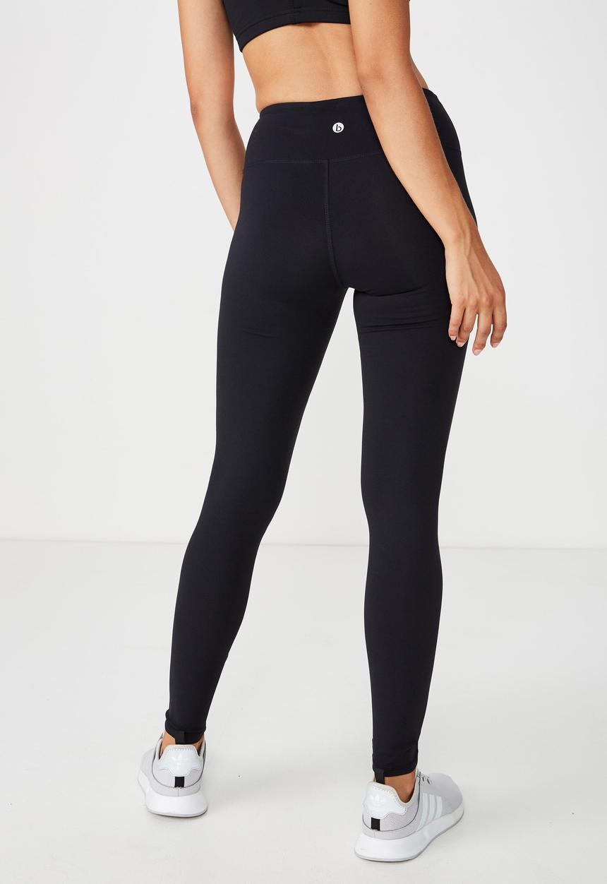 Cotton On - Active core tight - black
