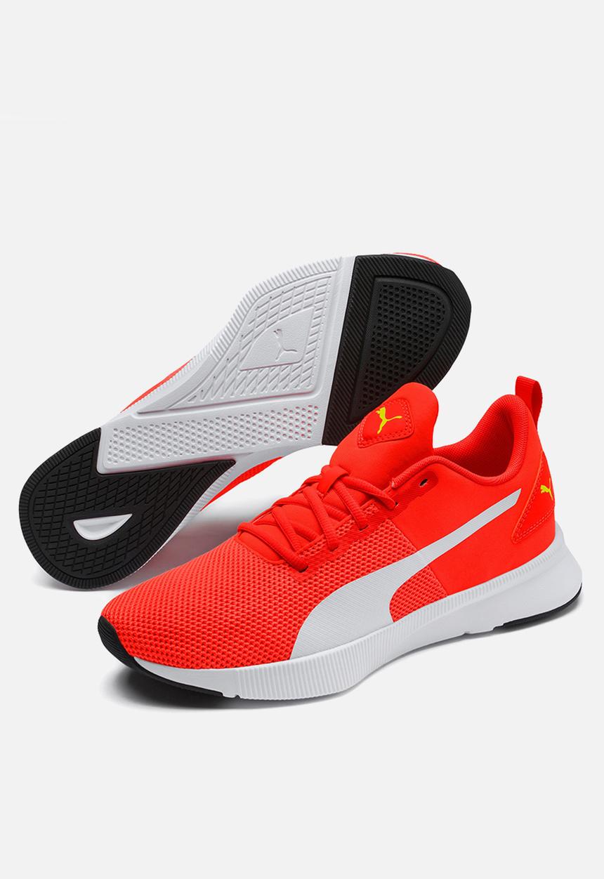 PUMA - Flyer runner - lava blast-yellow alert-puma white