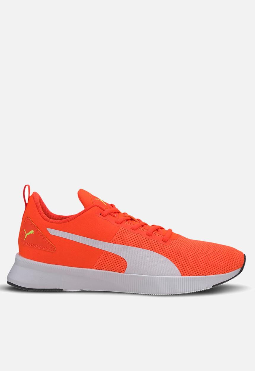 PUMA - Flyer runner - lava blast-yellow alert-puma white