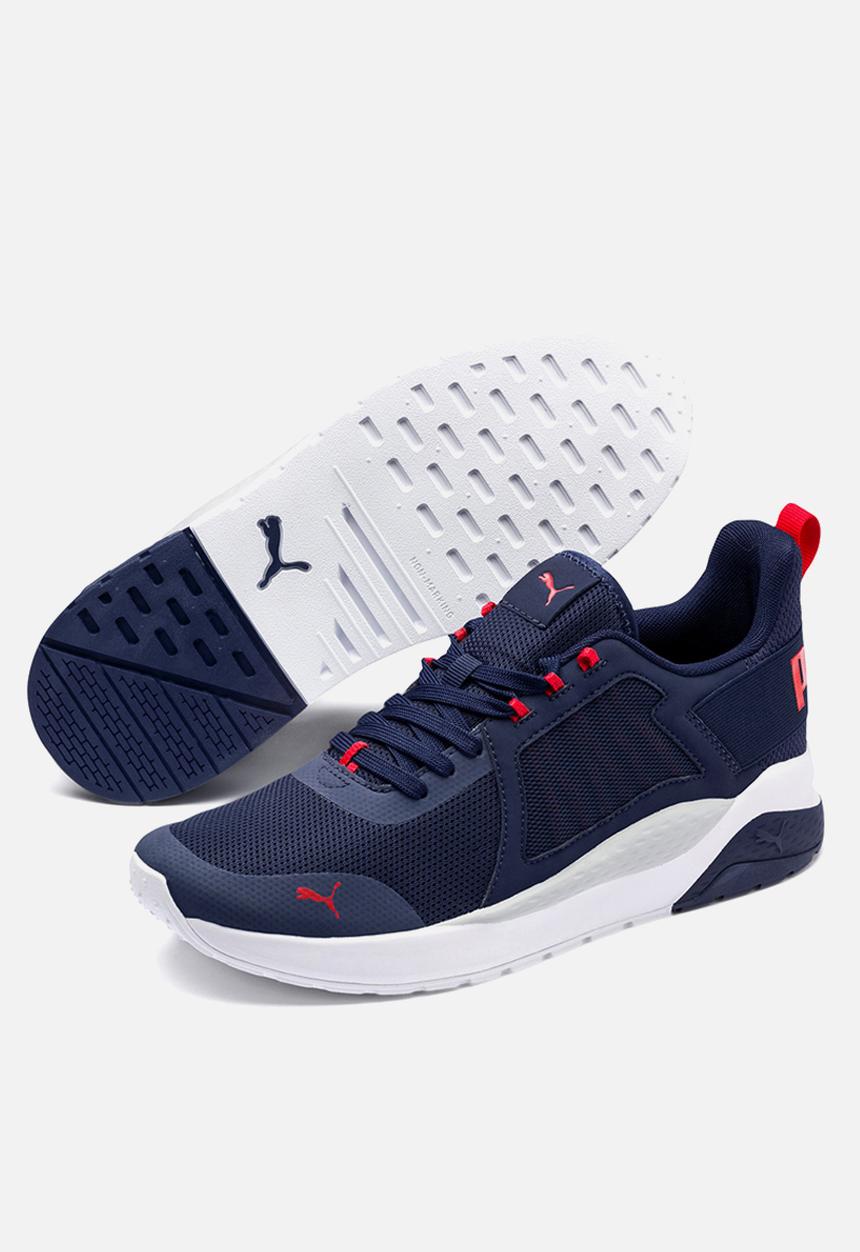 PUMA - Anzarun - peacoat-high risk red