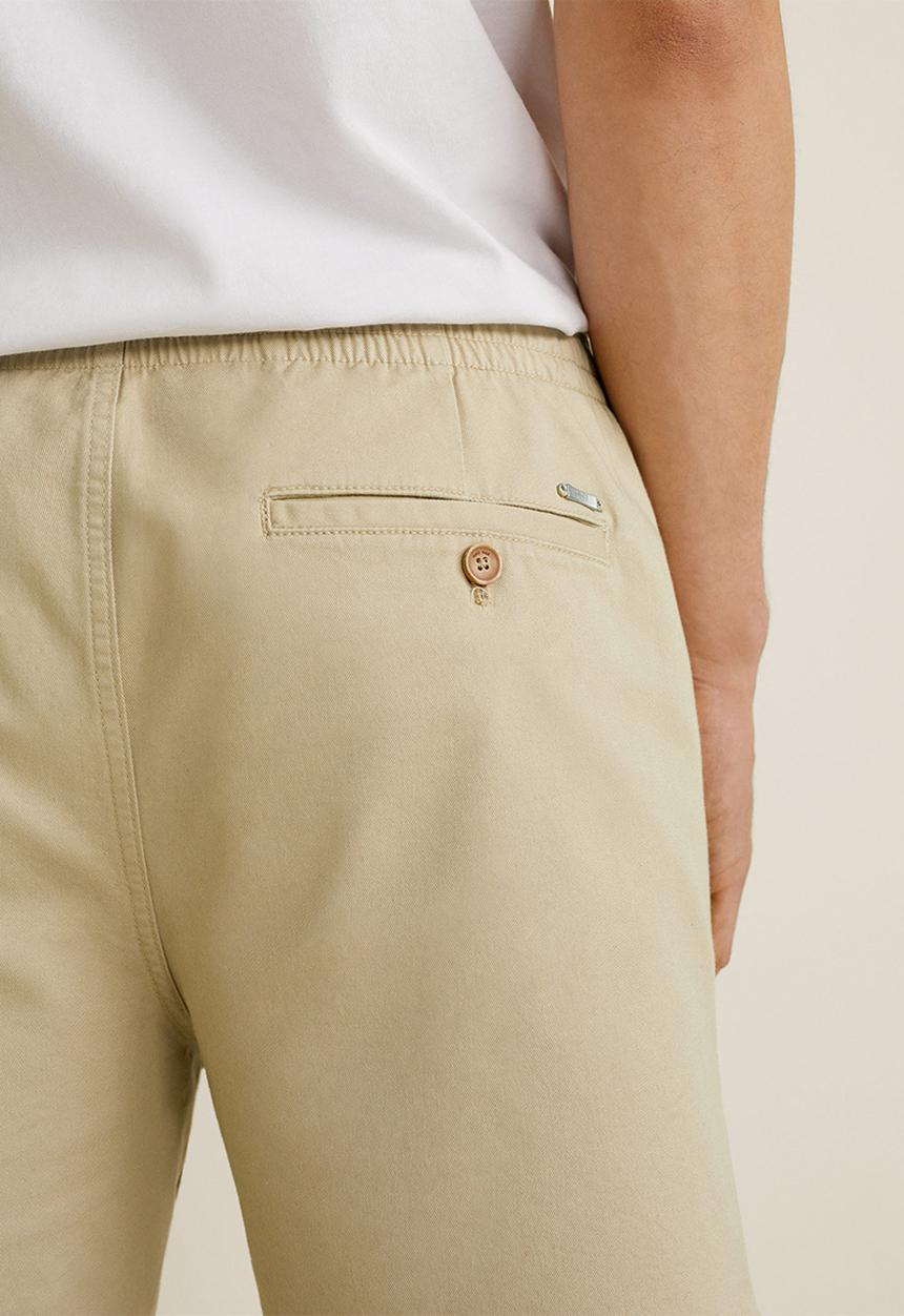 MANGO - Rafa bermuda shorts - stone