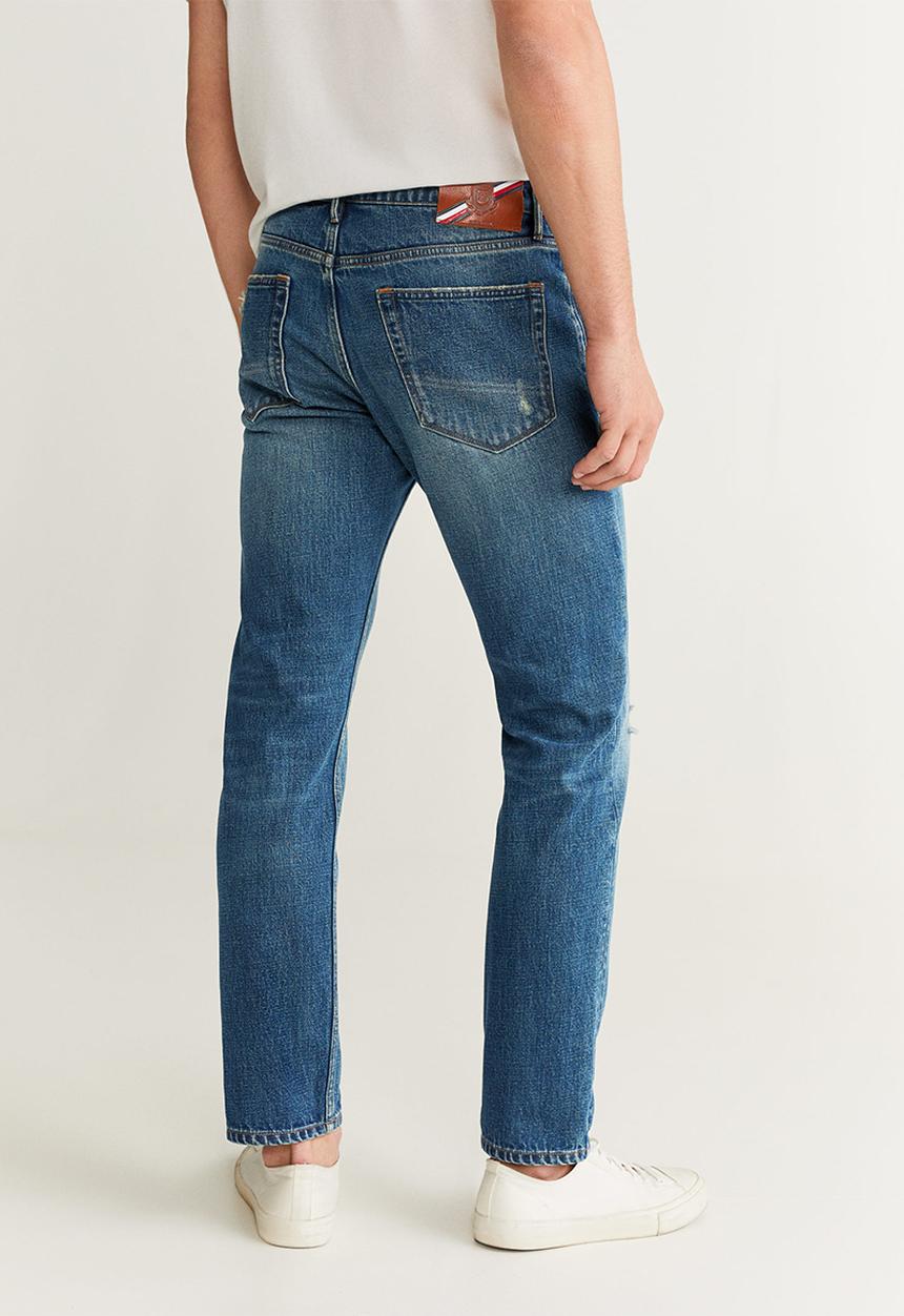 MANGO - Steve jeans - dark blue