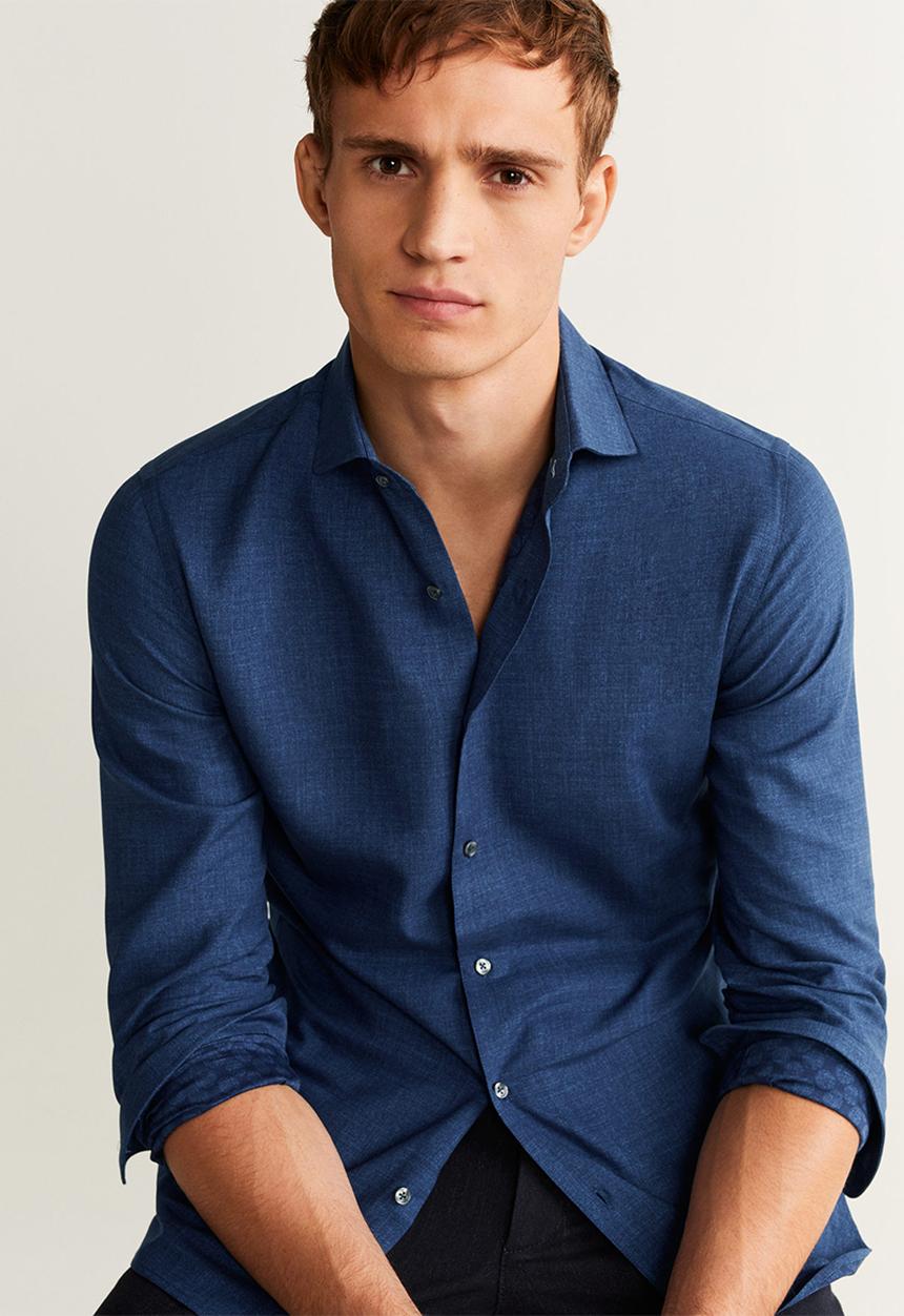 MANGO - Master shirt - navy