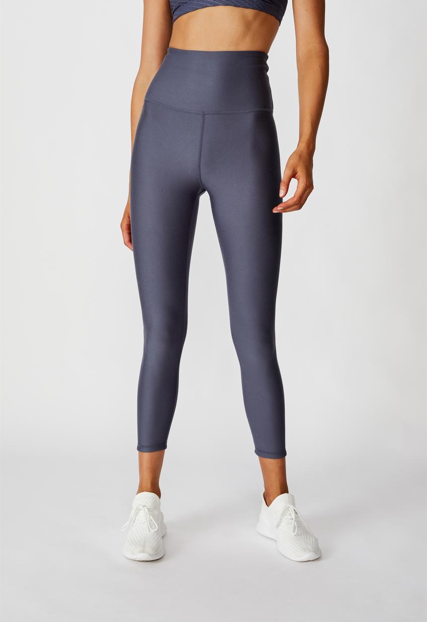 Cotton On - Reversible 7/8 tight hawaiian leopard ombre - storm blue