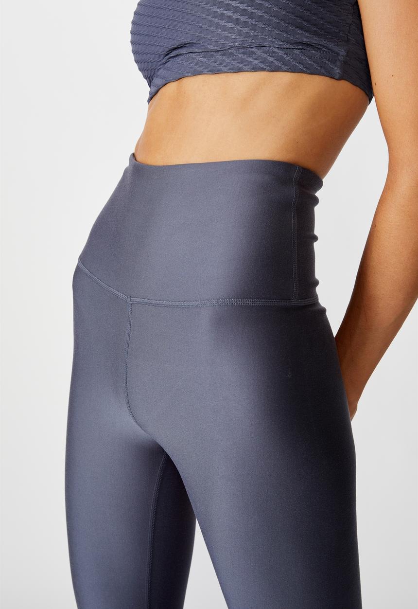 Cotton On - Reversible 7/8 tight hawaiian leopard ombre - storm blue
