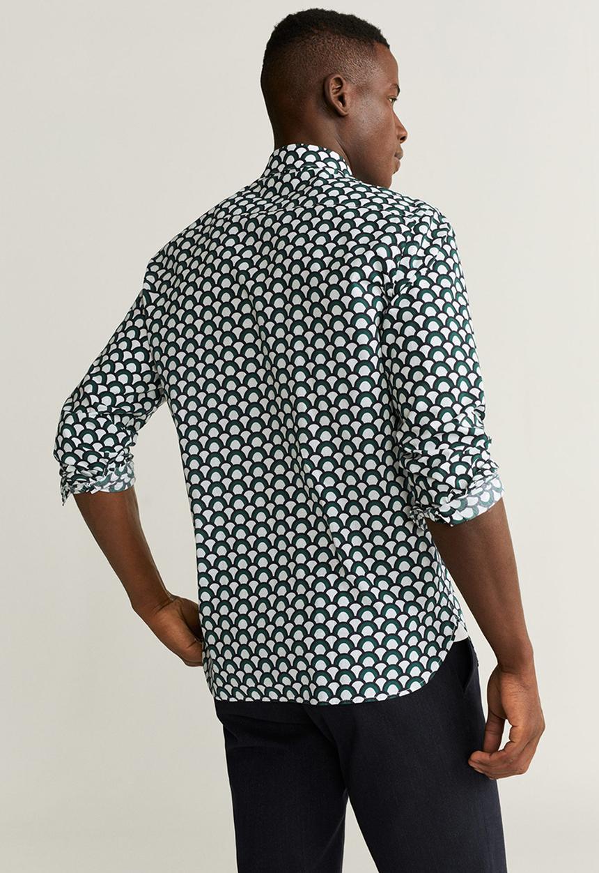 MANGO - Impala shirt - black & white