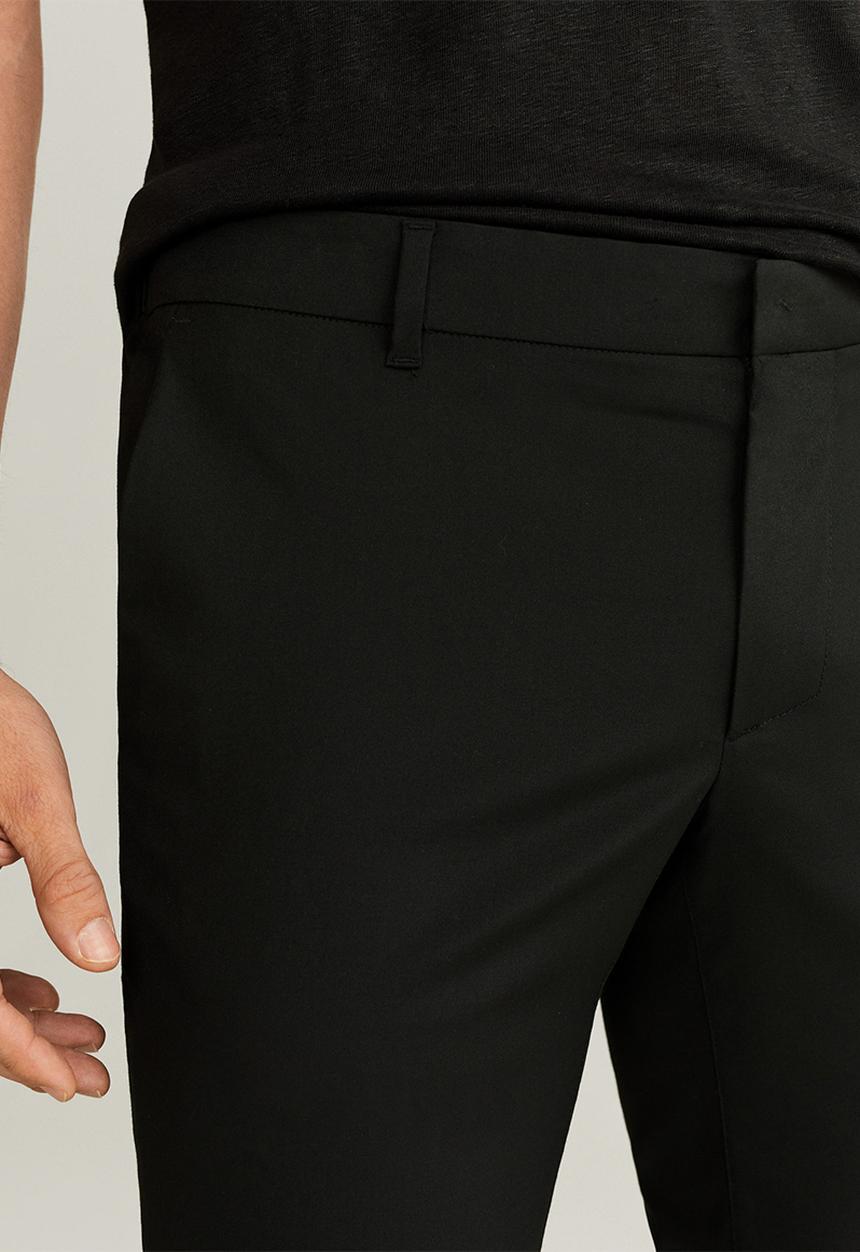 MANGO - Bologna trousers - black