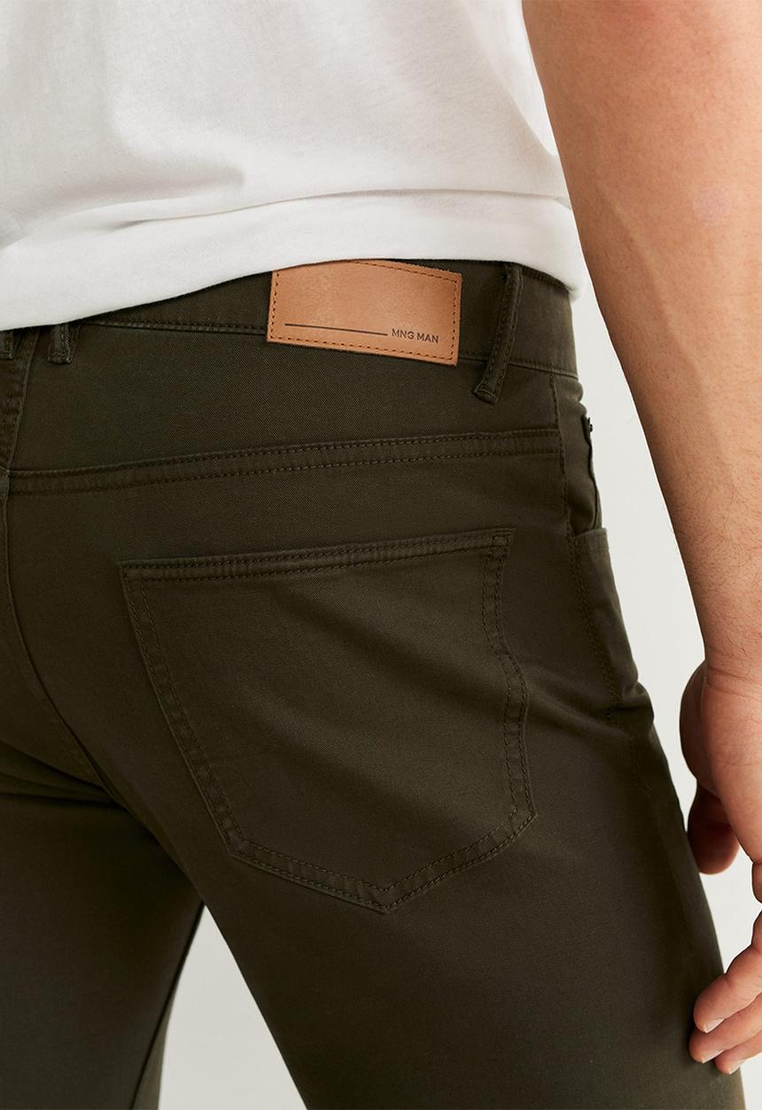 MANGO - Pisa trouser - green