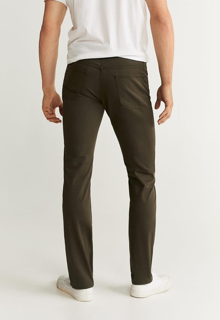MANGO - Pisa trouser - green