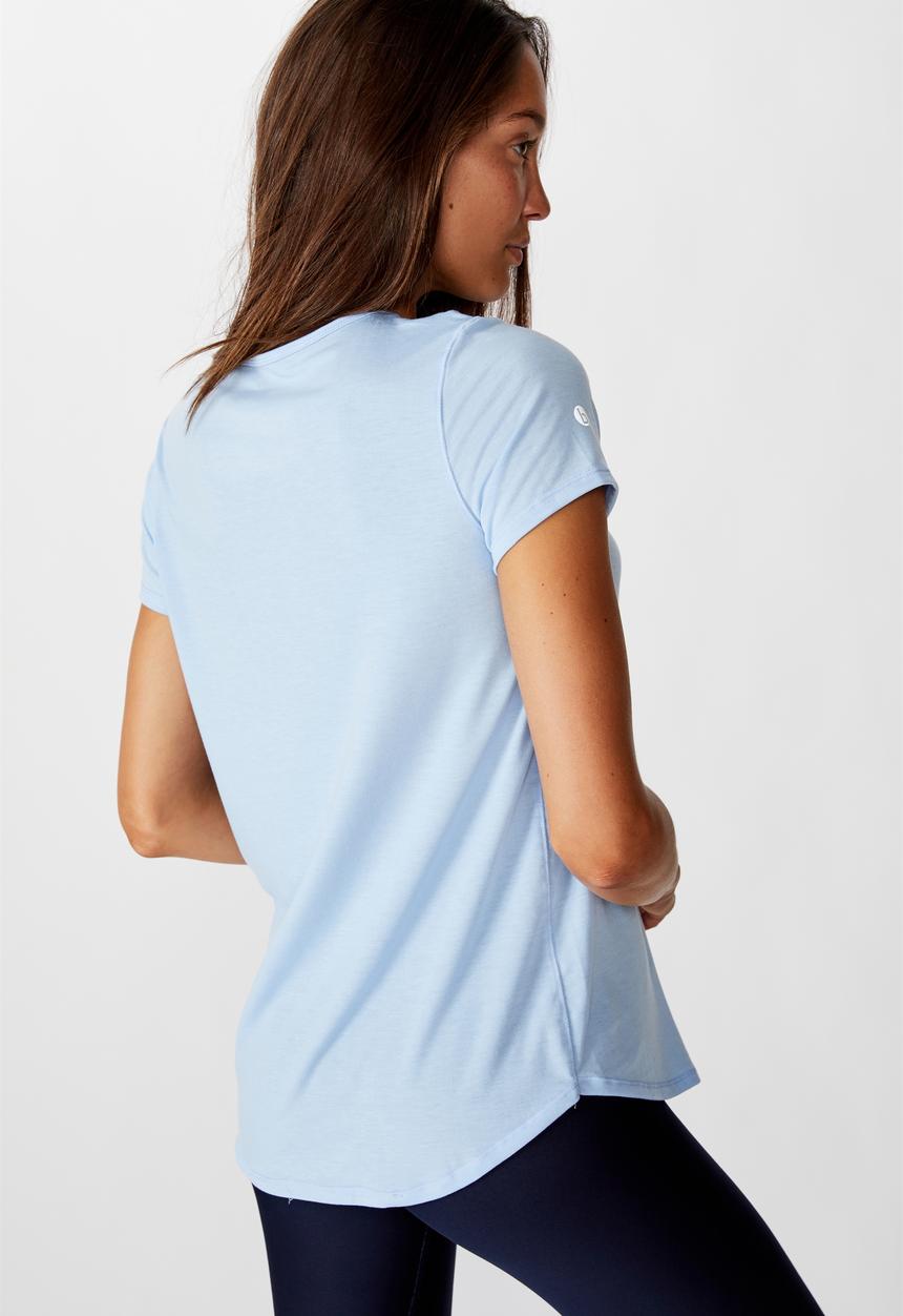 Cotton On - Maternity gym T-shirt - sky blue