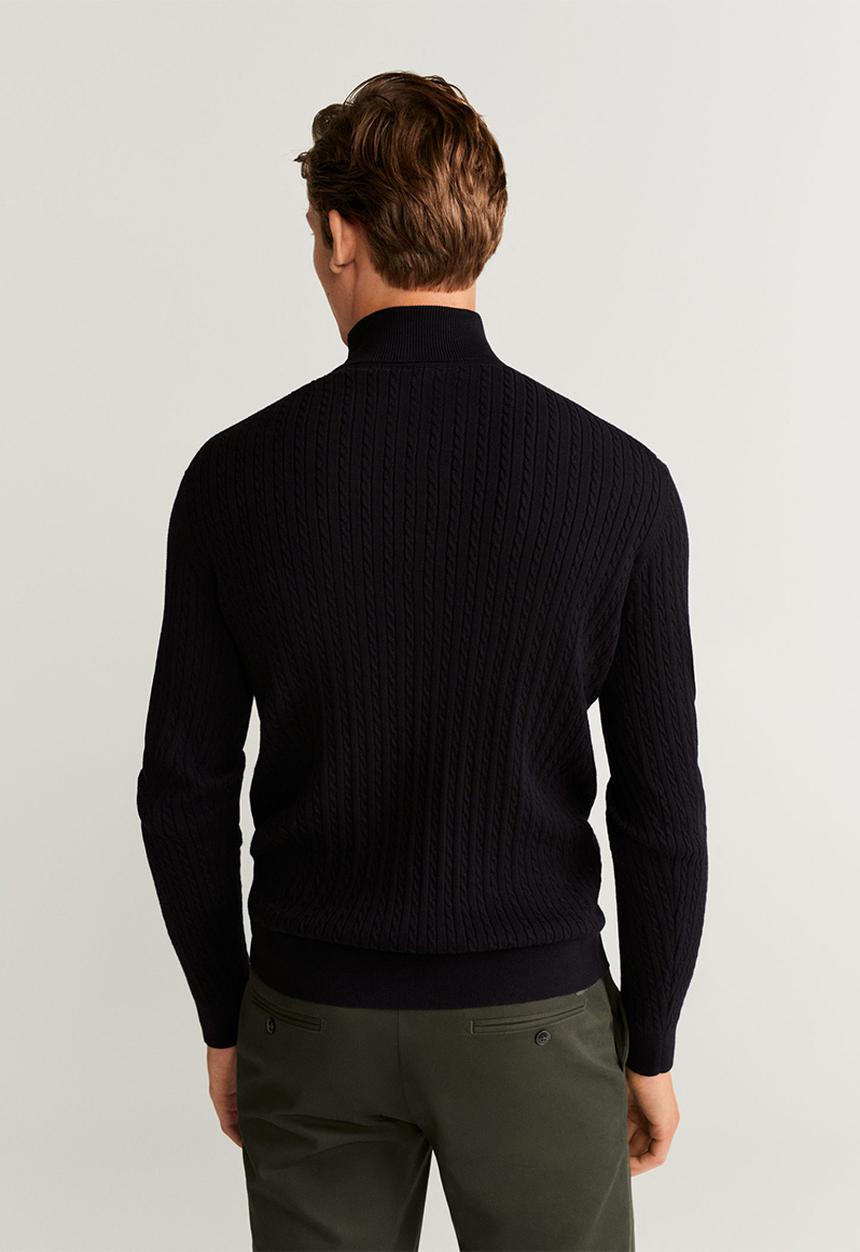 MANGO - Pizarra jersey - black