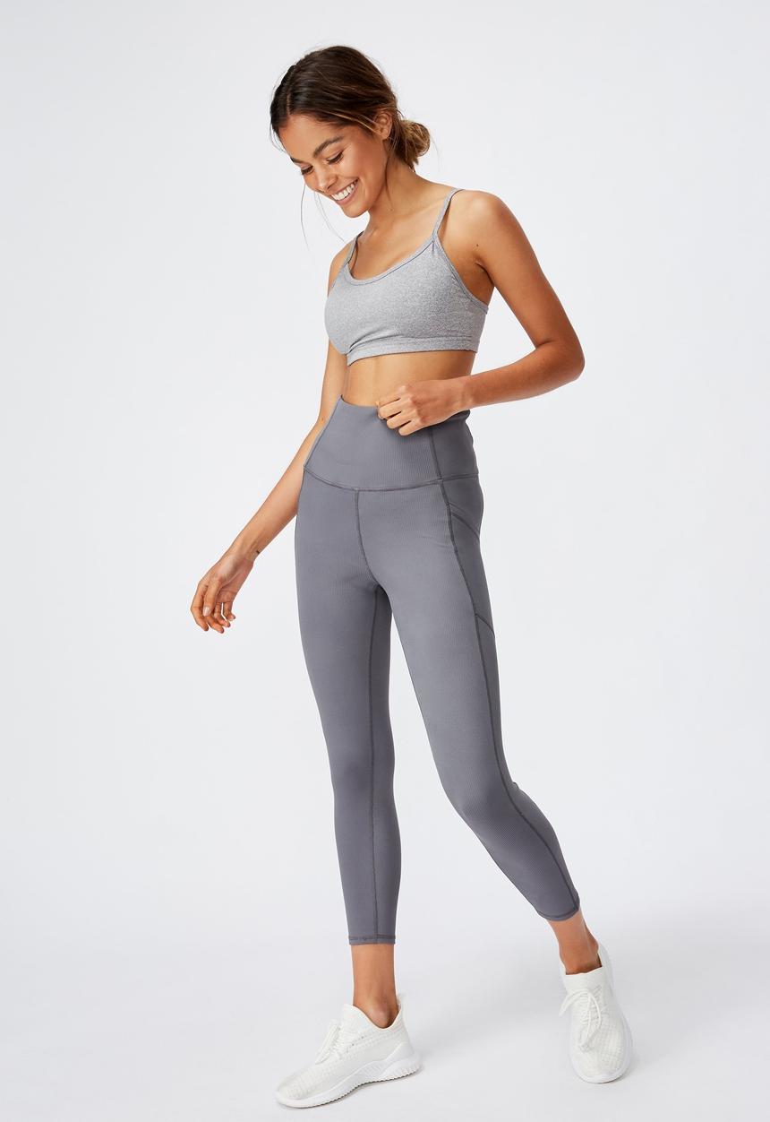 Cotton On - Rib 7/8 tight - grey 