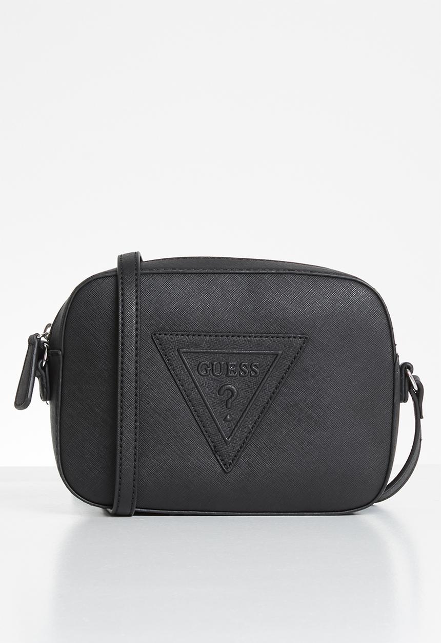 GUESS - Robinson camera crossbody - black