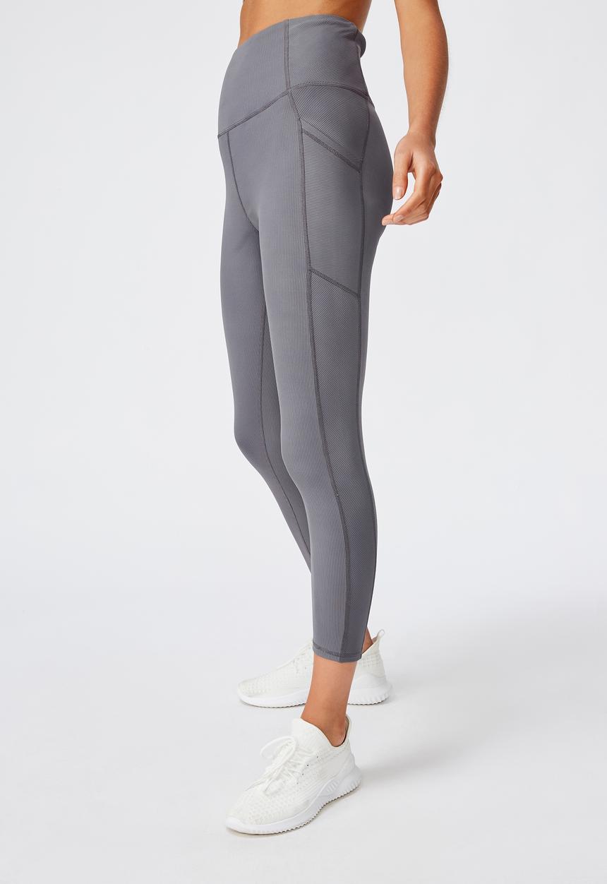 Cotton On - Rib 7/8 tight - grey 