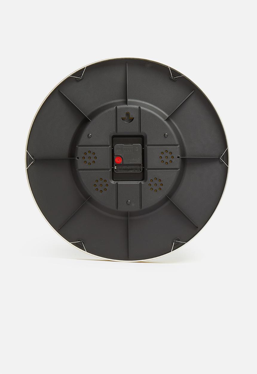 H&S - Aluminium wall clock - gold