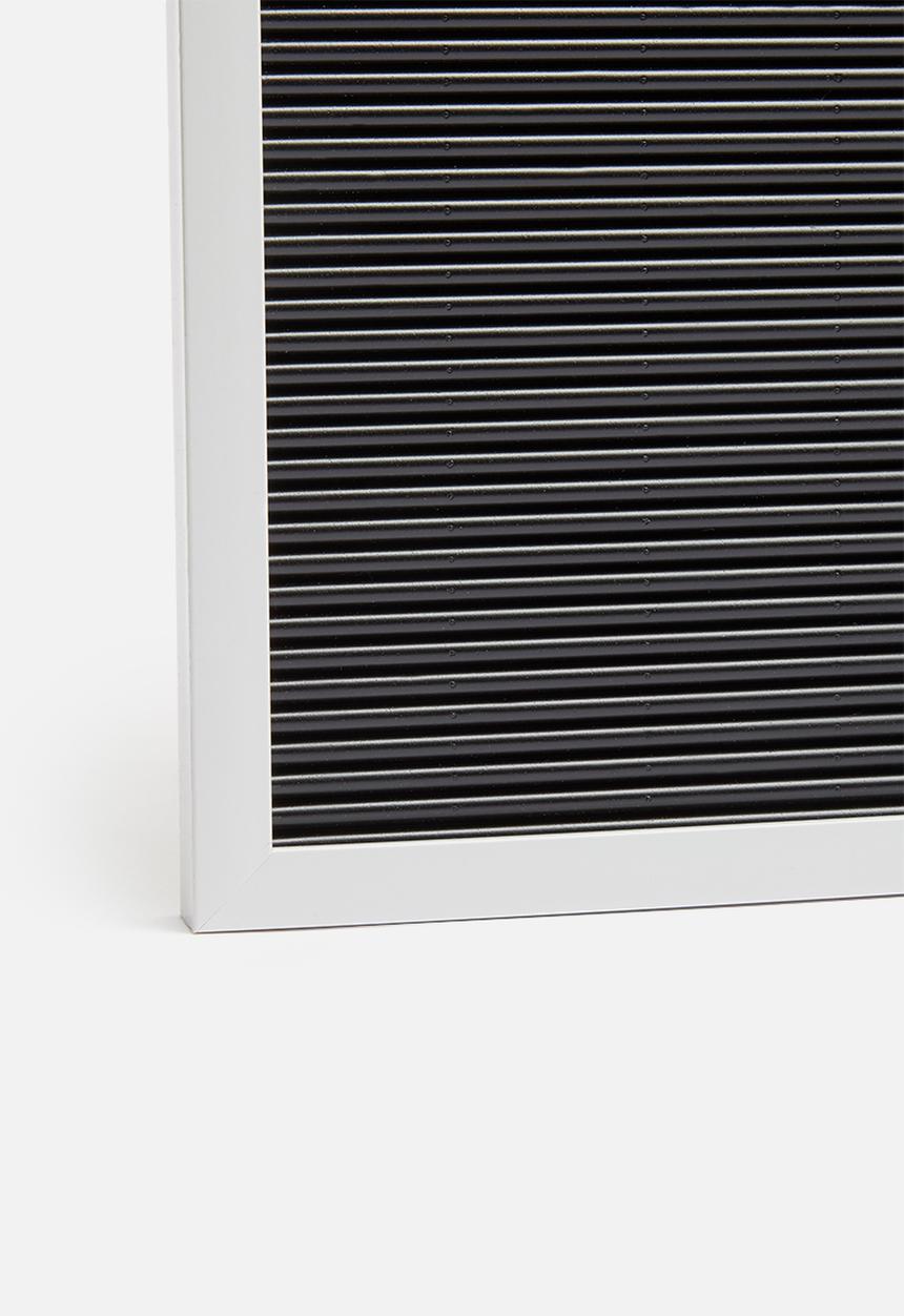 H&S - Letterboard - black