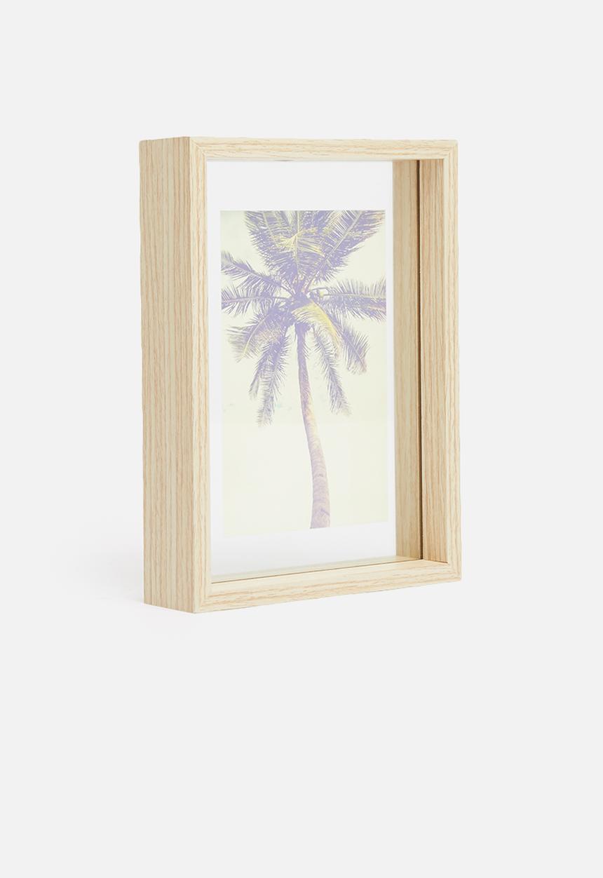 H&S - Palm photo frame - natural