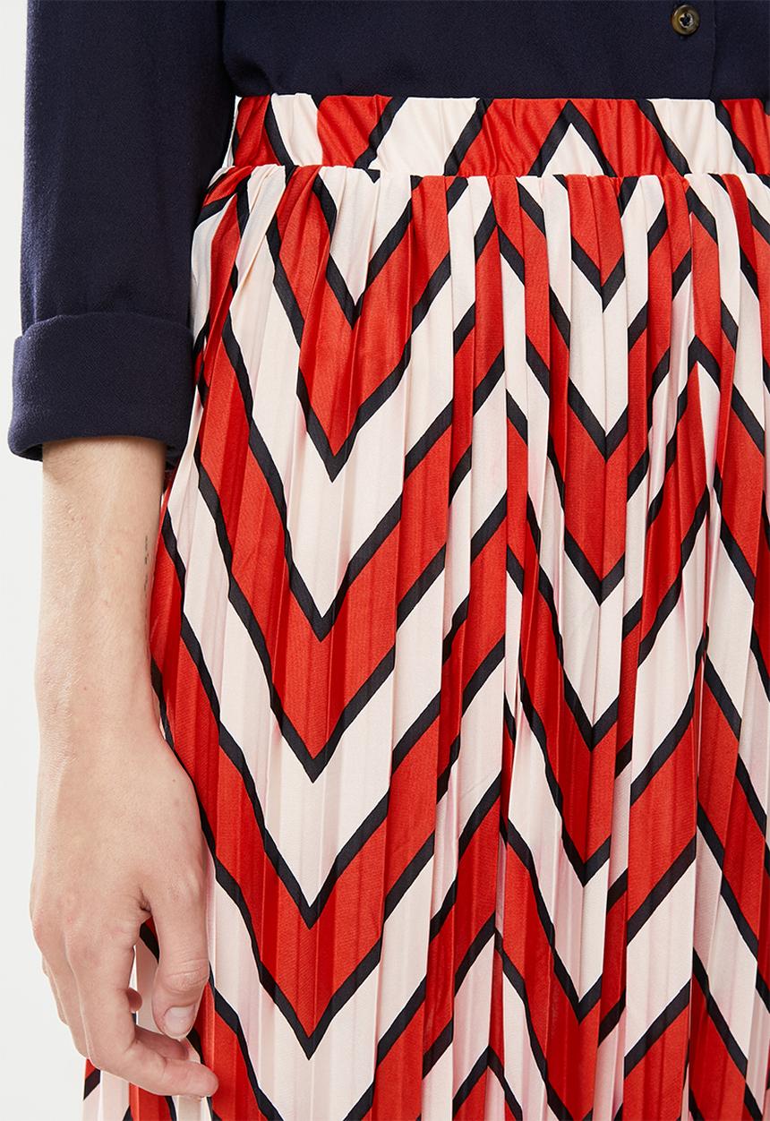 Jacqueline de Yong - Harper midi skirt - multi