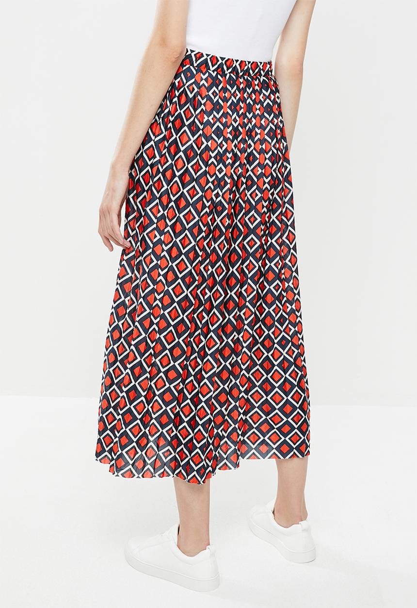 Jacqueline de Yong - Harper midi skirt - multi