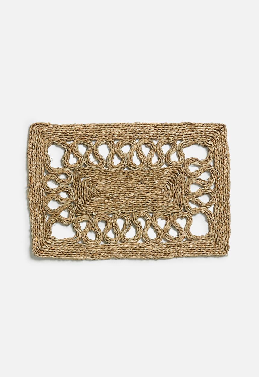 H&S - Seagrass door mat - natural