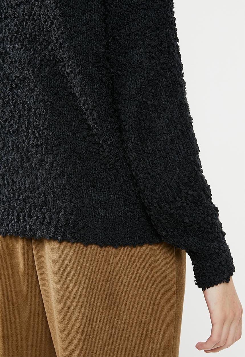 Vero Moda - Agnes o-neck blouse - black