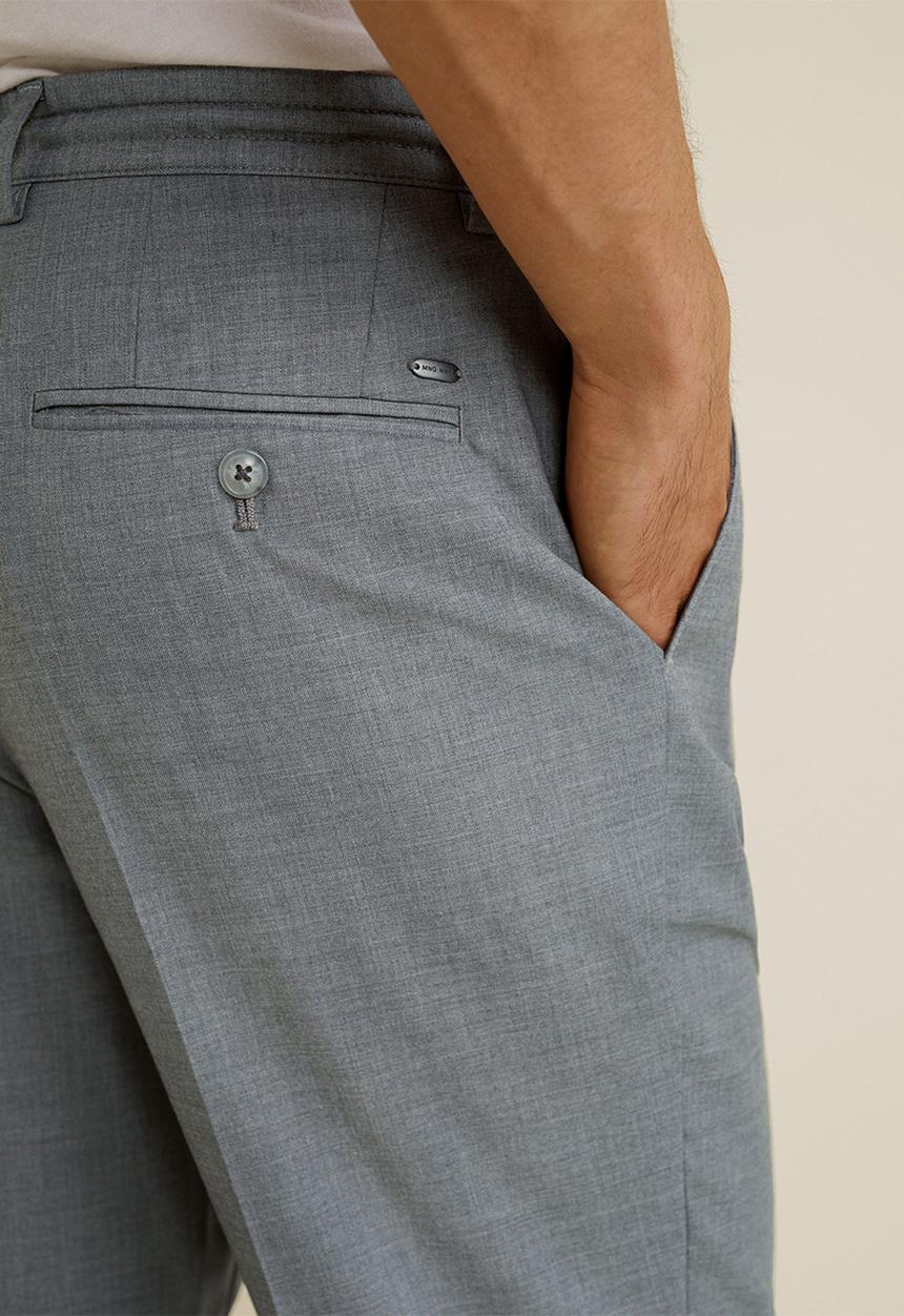 MANGO - Nolan pants - grey