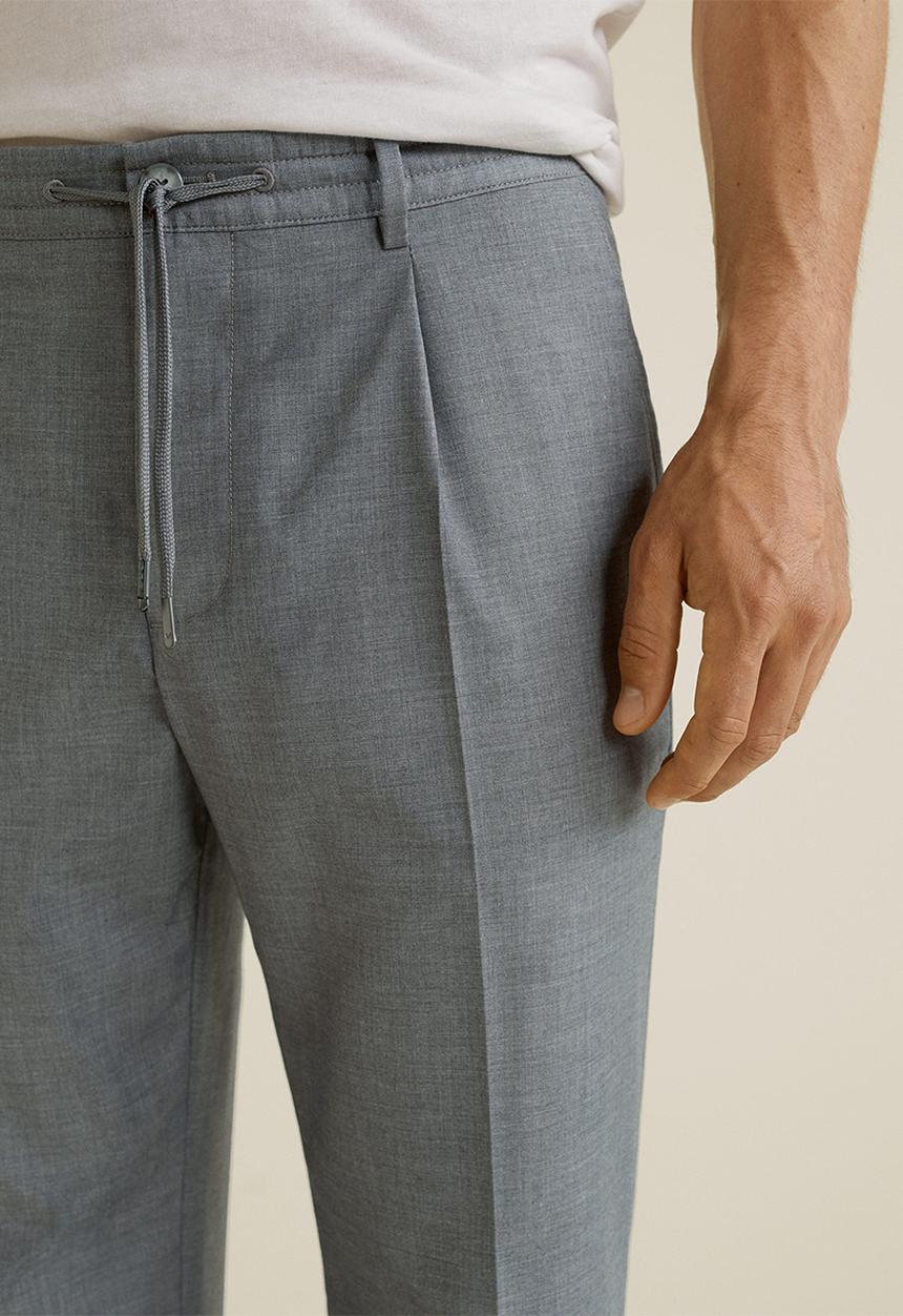 MANGO - Nolan pants - grey
