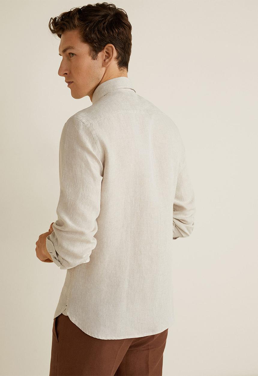 MANGO - Avispe shirts - stone