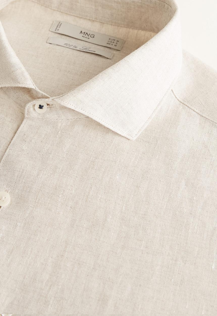 MANGO - Avispe shirts - stone