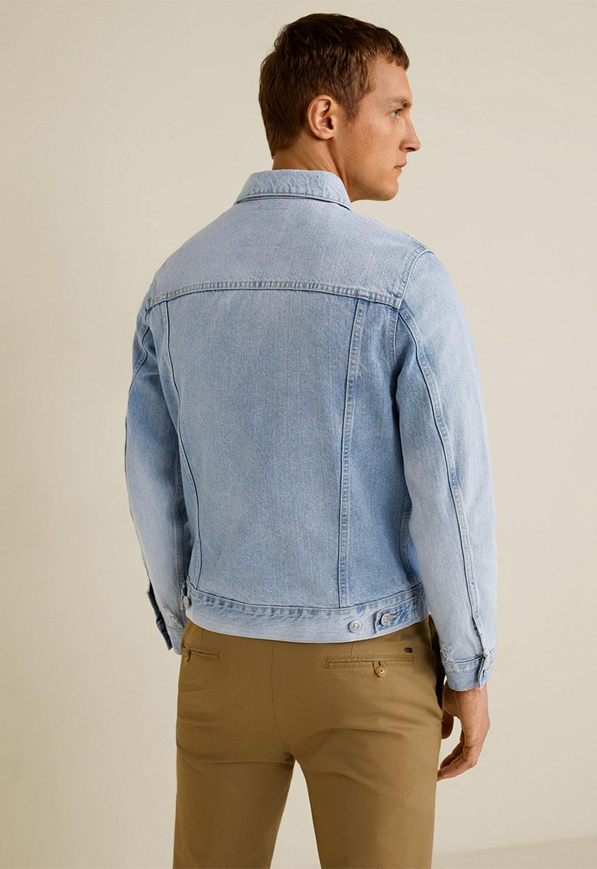 MANGO - Ryan denim jacket - blue