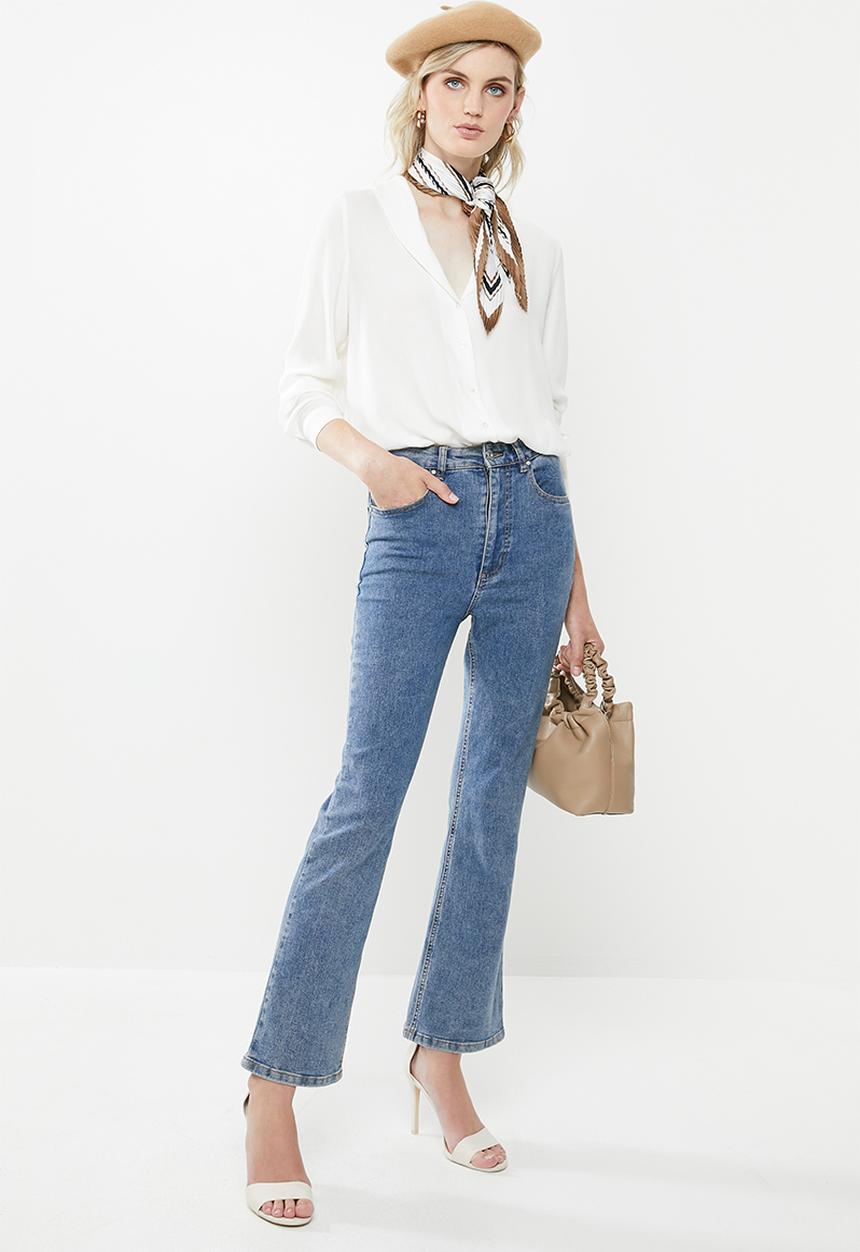 Vero Moda - Jordan long sleeve shirt - white