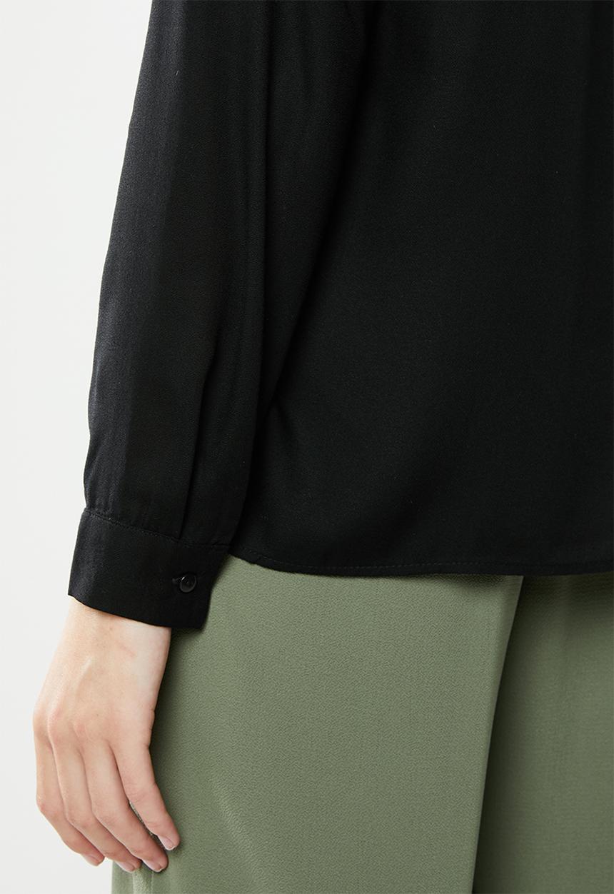 Vero Moda - Jordan long sleeve shirt - black