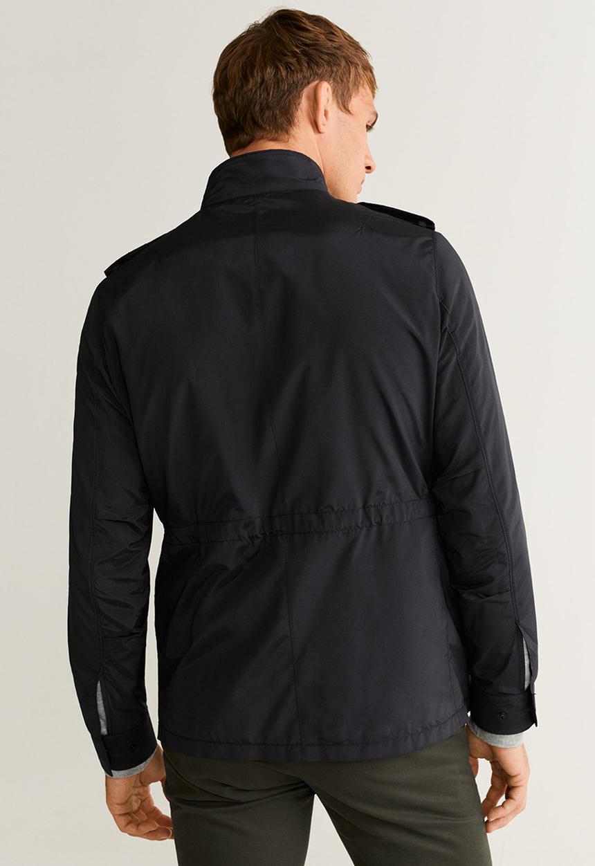 MANGO - Toch jacket - black