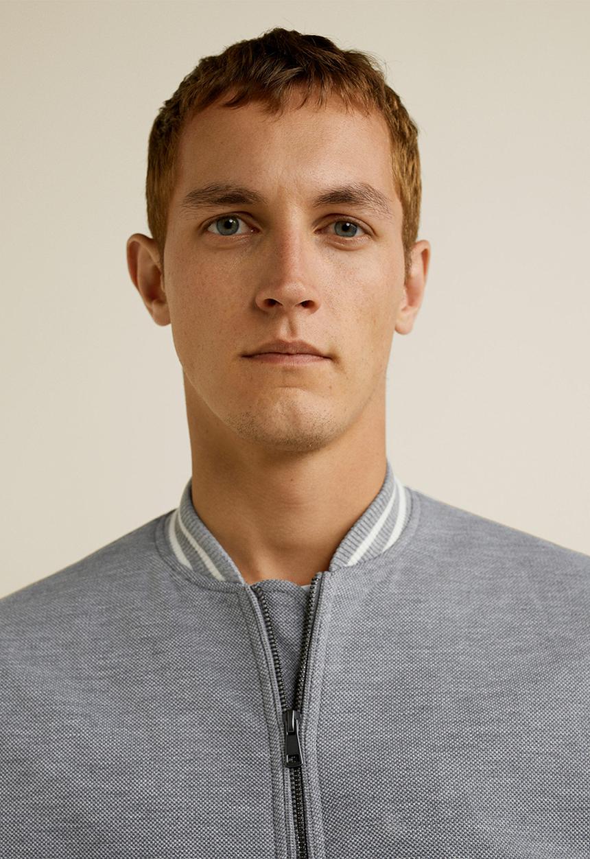 MANGO - Jonjon jacket - grey