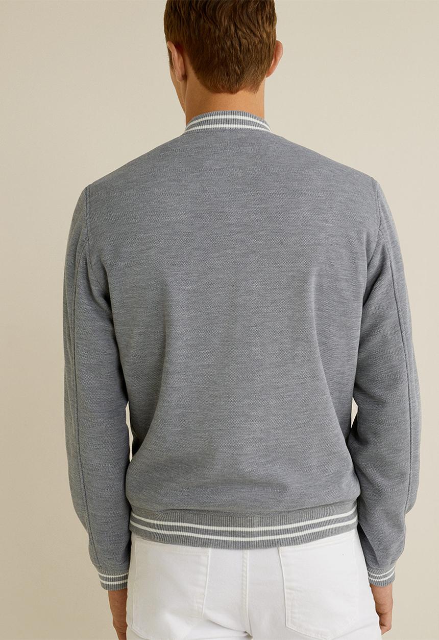 MANGO - Jonjon jacket - grey