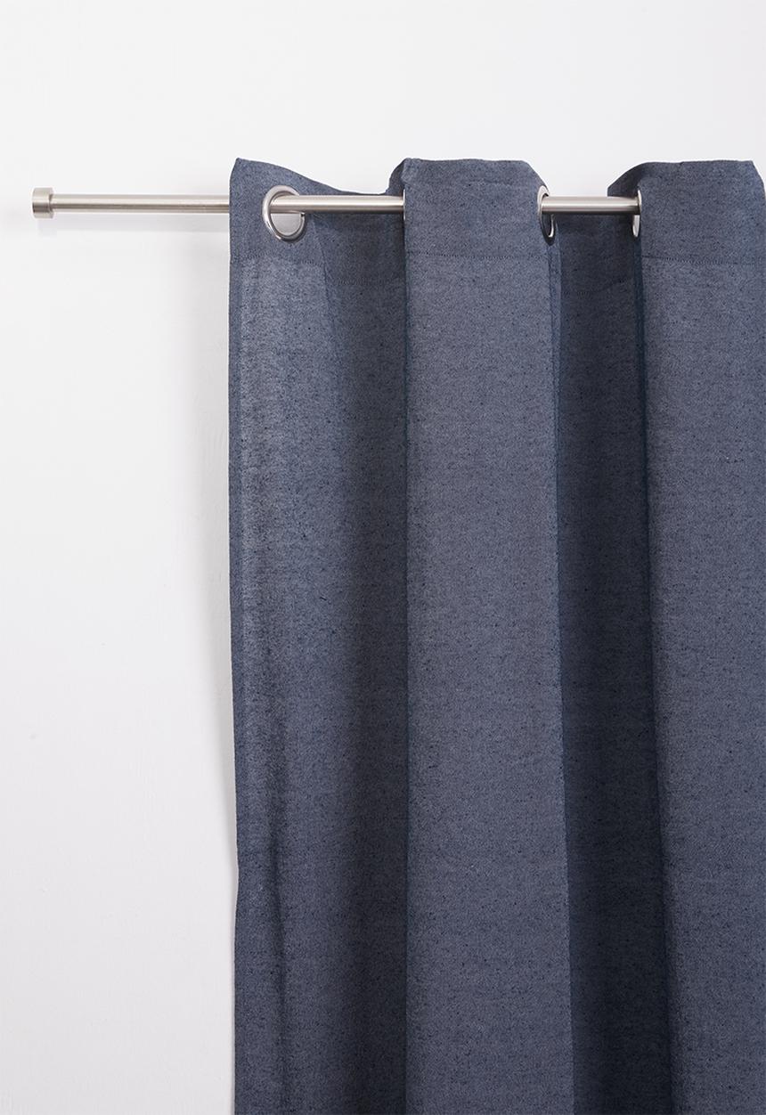 H&S - Rey eyelet curtain - navy