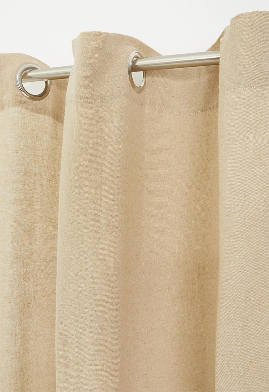 H&S - Rey eyelet curtain - natural