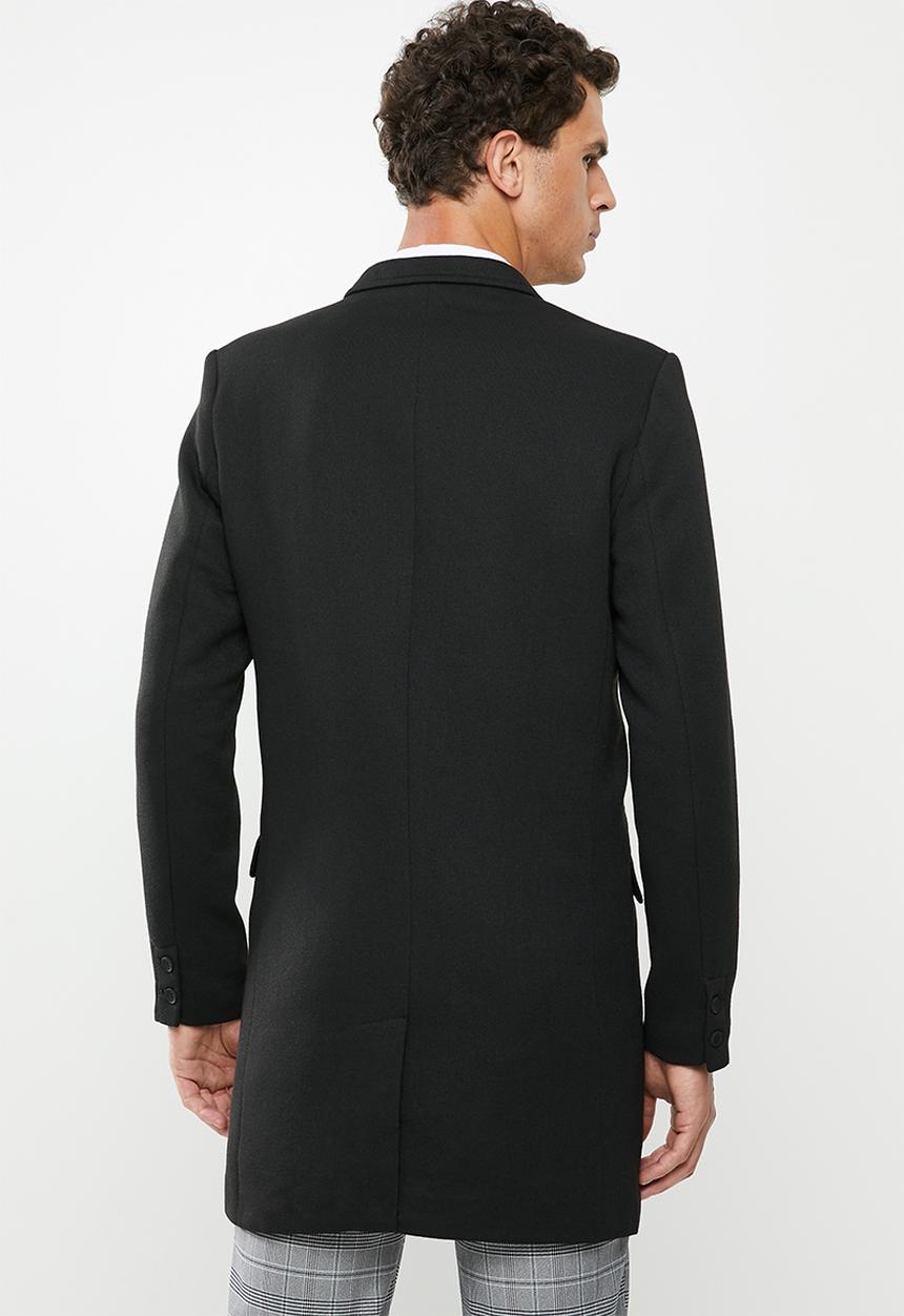 Only & Sons - Julian king coat - black