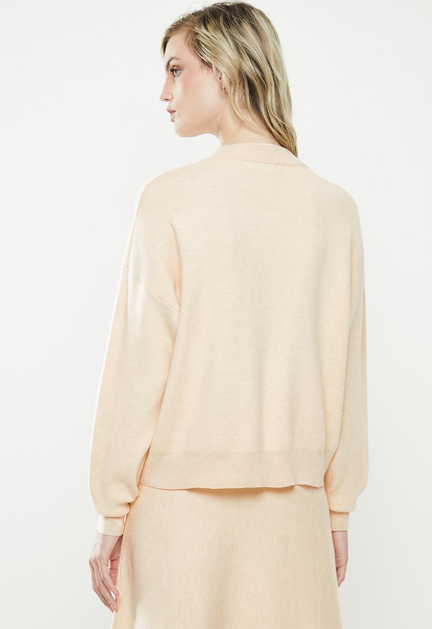 MANGO - Flear jersey - beige