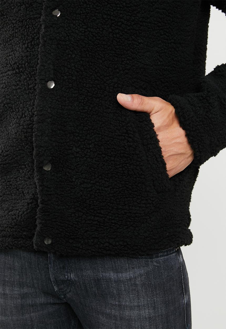 Only & Sons - Todd coach sweat jacket - black