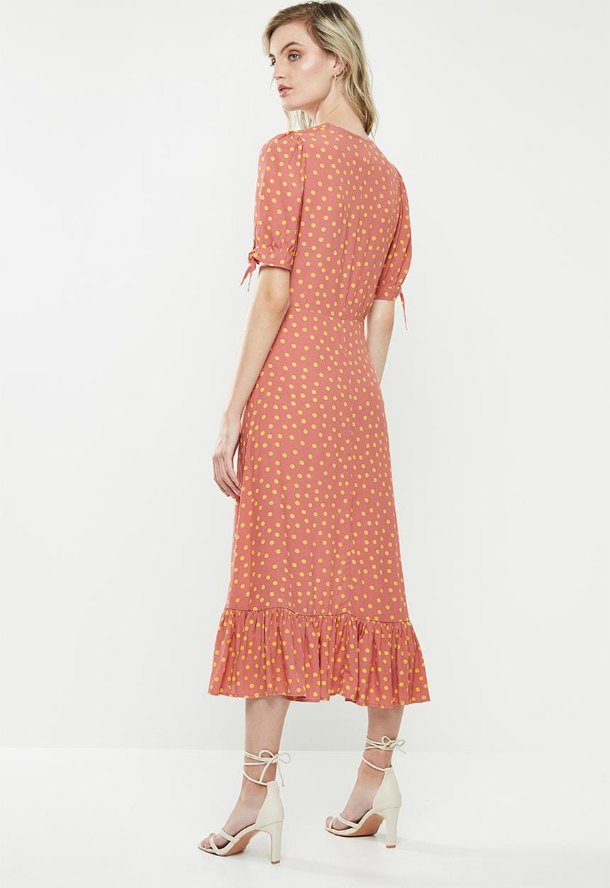 MANGO - Dress blondie - pink
