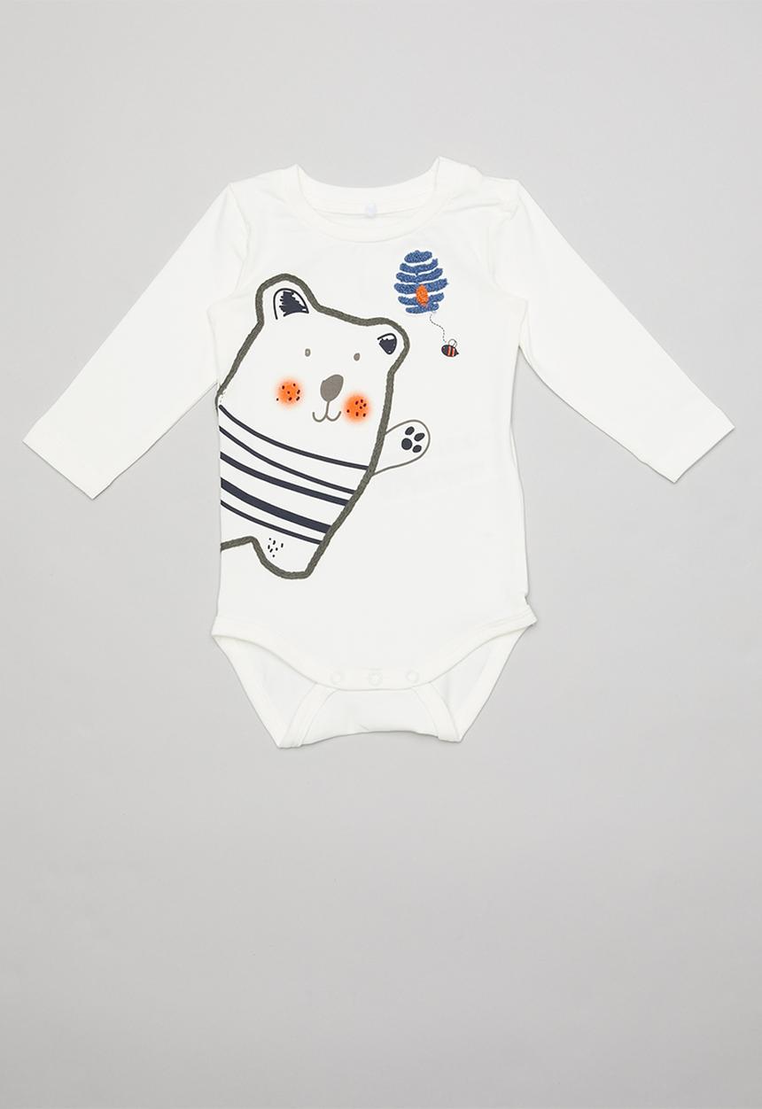 Name It - Moskar long sleeve top - white