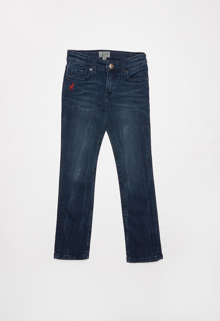 POLO - Boys fynn slim fit jean - blue