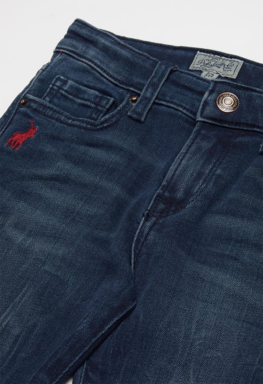 POLO - Boys fynn slim fit jean - blue